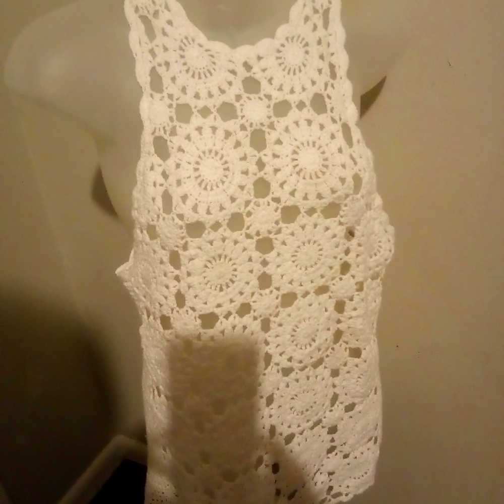 Crochet Top Sz M by Forever 21